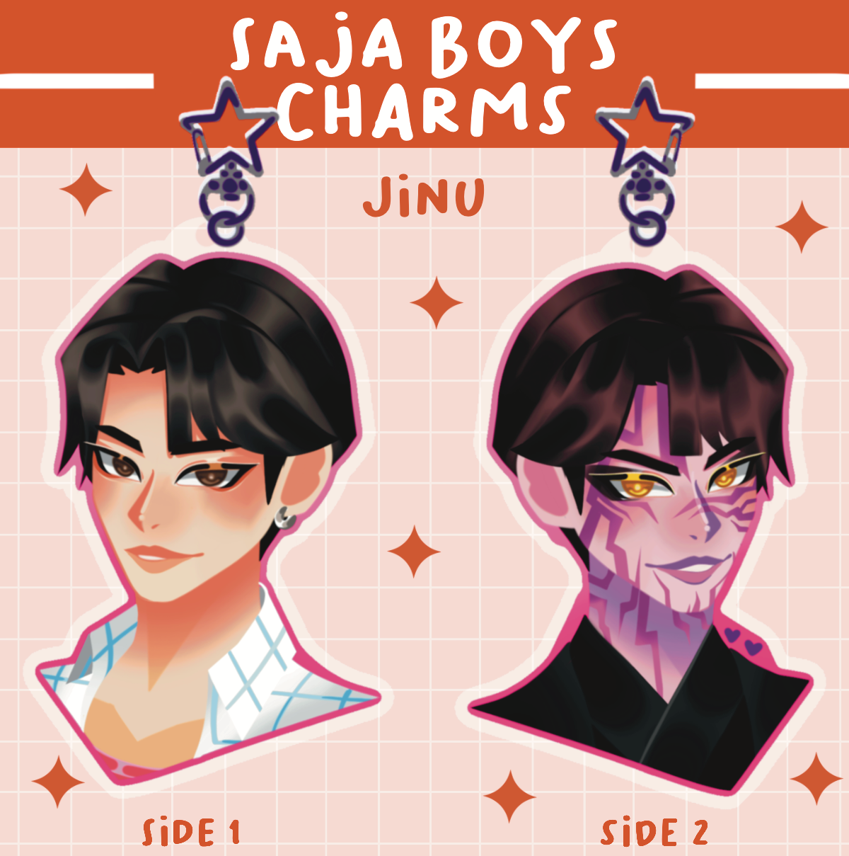 KPDH: Saja Boys Acrylic Keychains