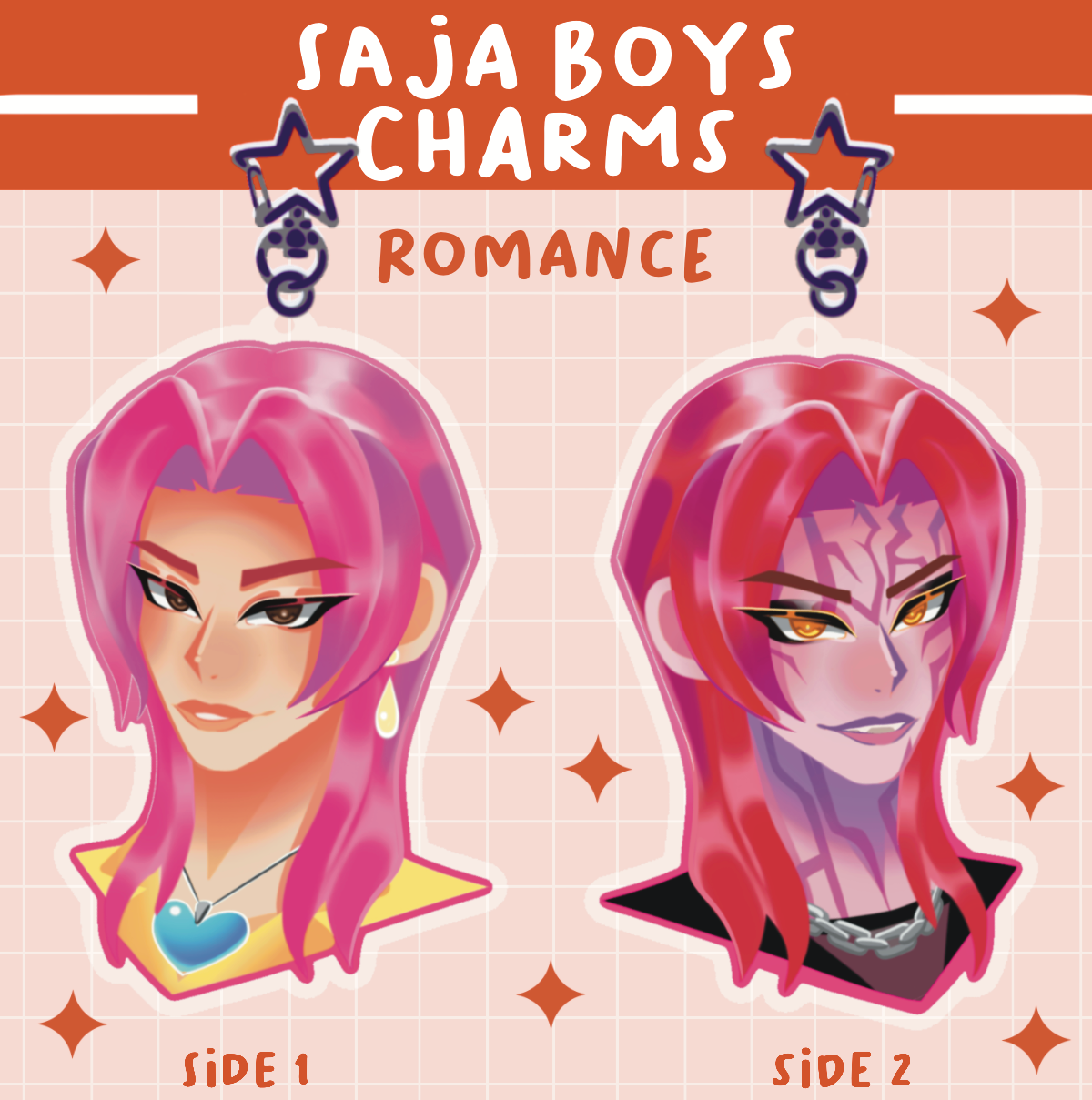 KPDH: Saja Boys Acrylic Keychains