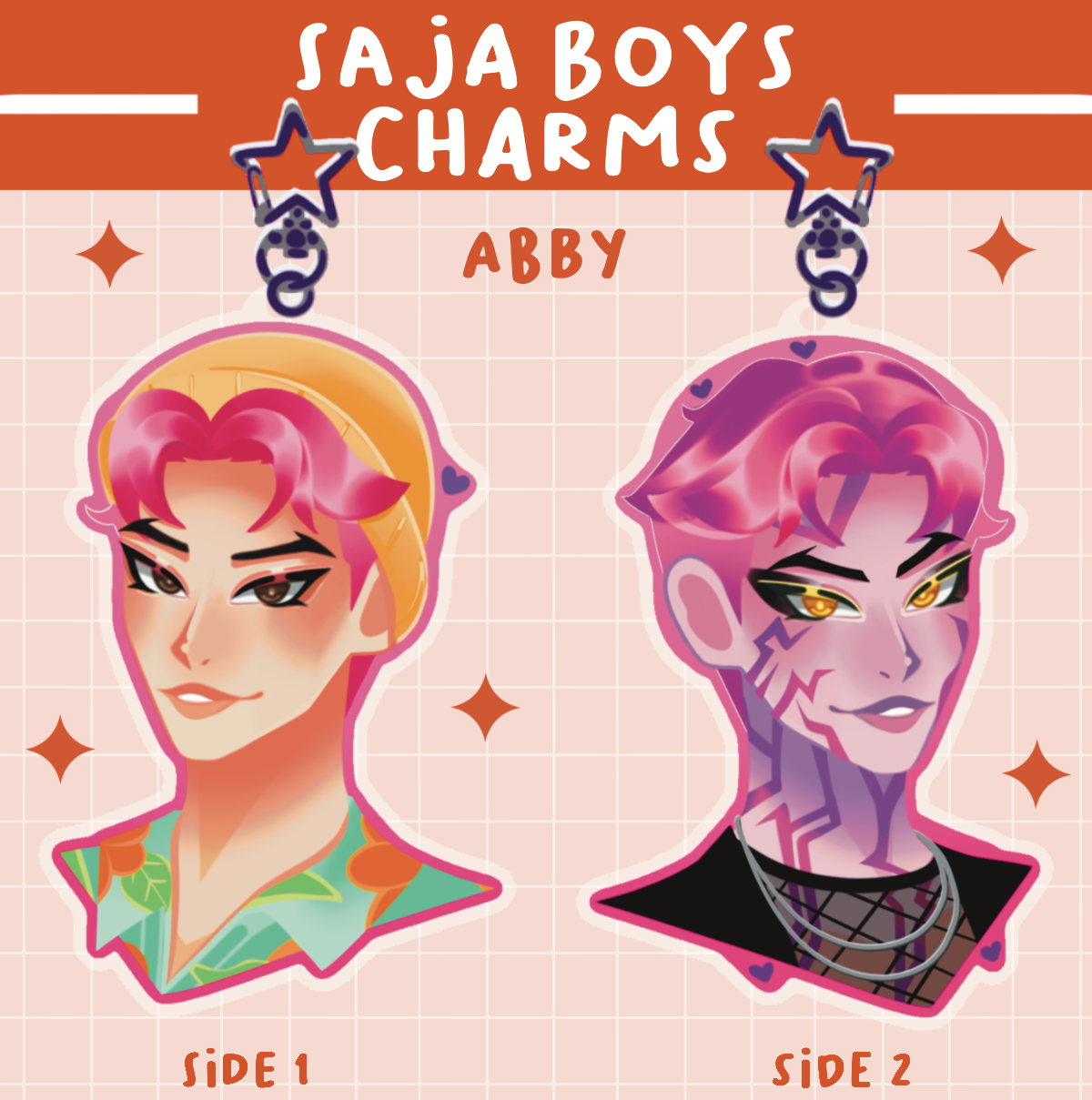KPDH: Saja Boys Acrylic Keychains