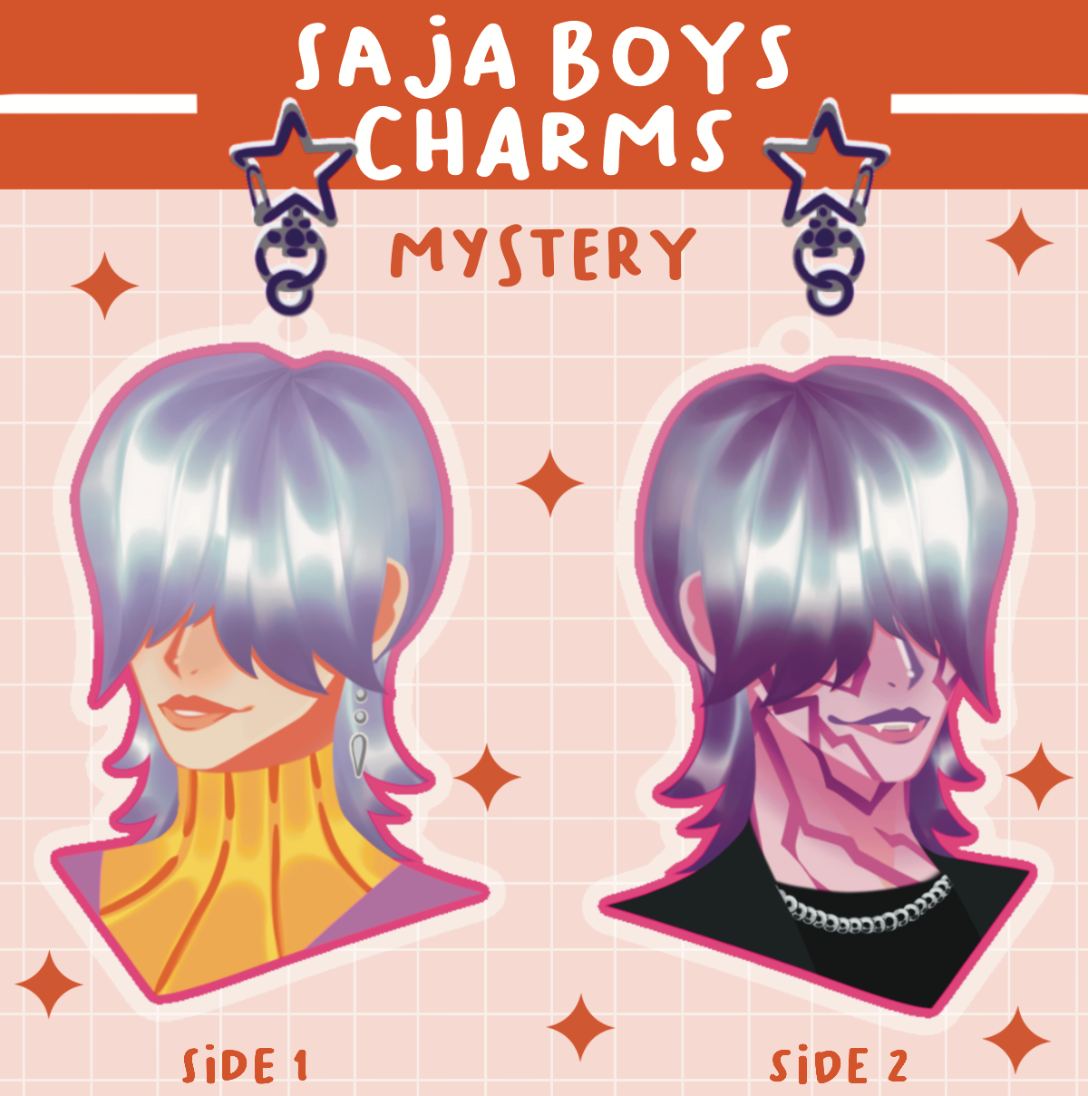 KPDH: Saja Boys Acrylic Keychains