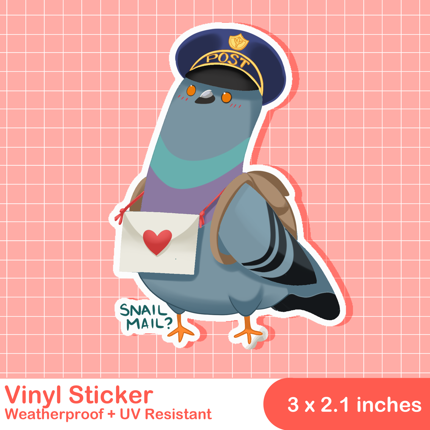 Snail Mail Sticker