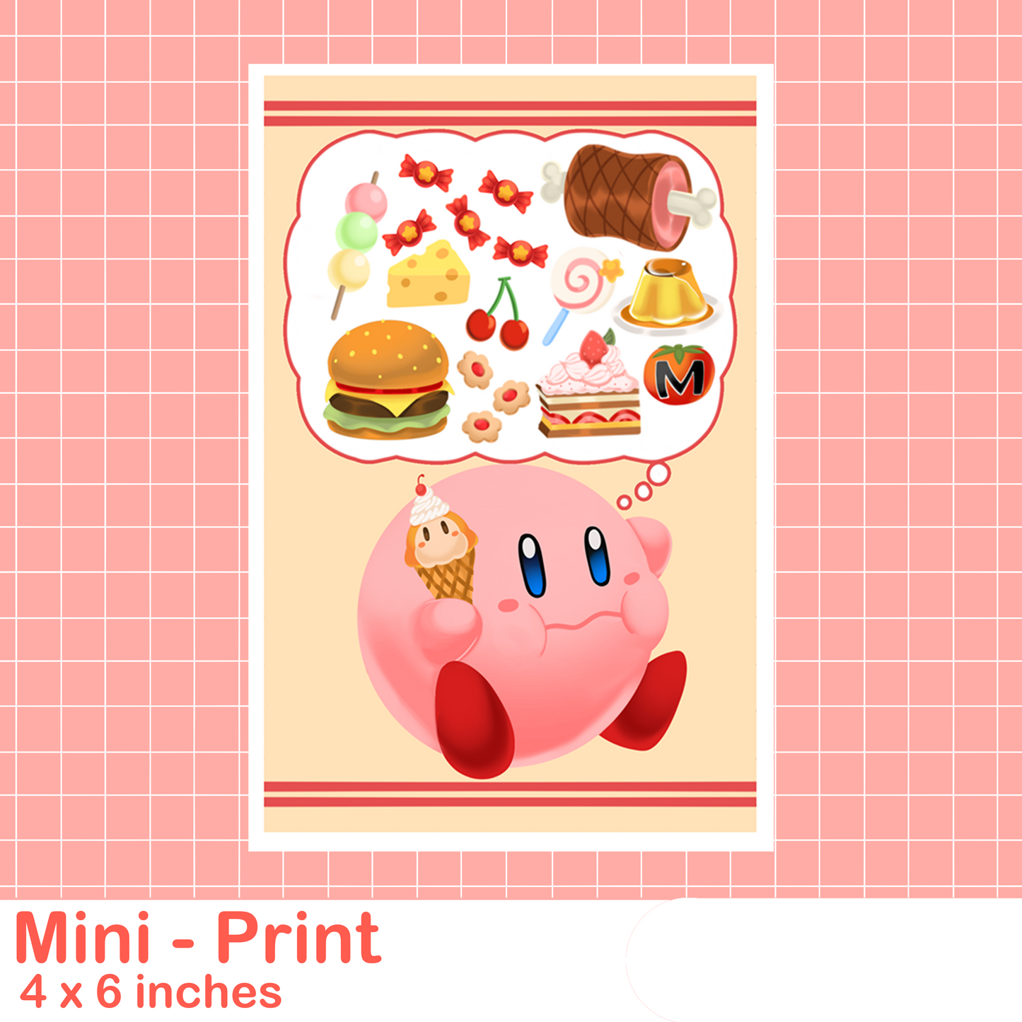 Kirby Mini Print
