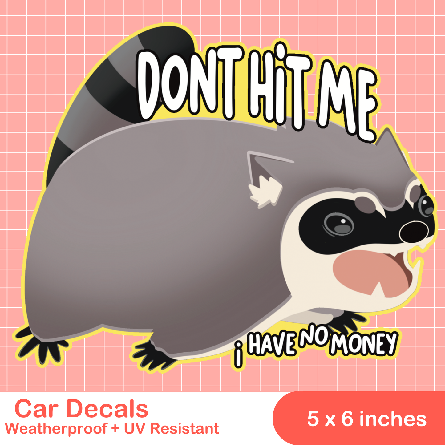 Trash Buddies Car Decals