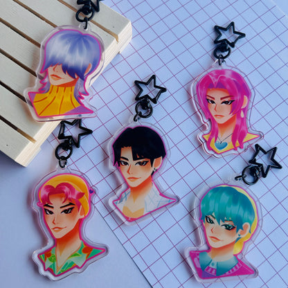 KPDH: Saja Boys Acrylic Keychains