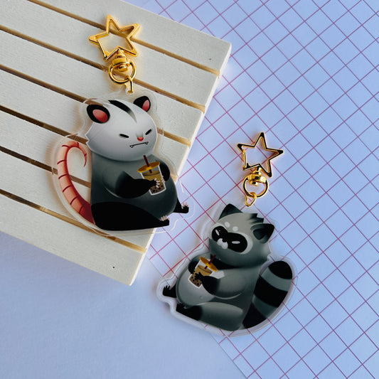 Trash Buddies Keychains