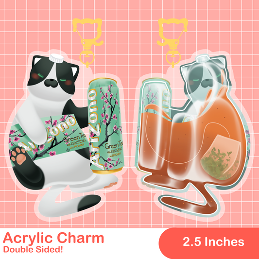 Soda Cats: Arizono Cat Acrylic Charm