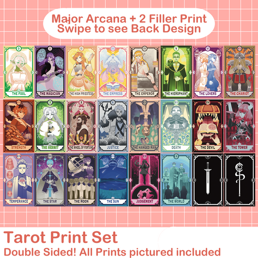 Tarot Print Set: Frieren Inspired