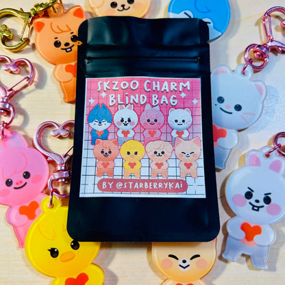 SKZOO Heart Acrylic Keychain Blindbag