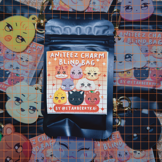 ANITEEZ Acrylic Keychain Blindbag
