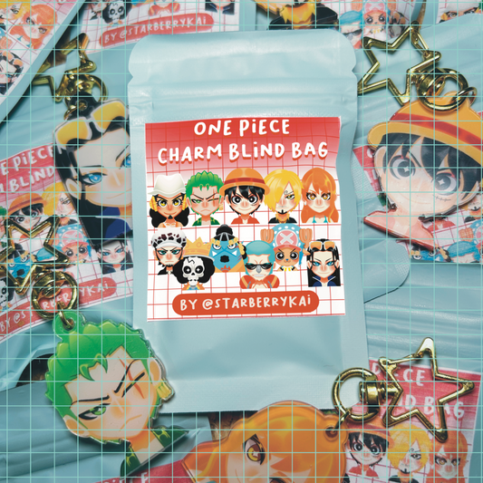 ONE PIECE Acrylic Keychain Blindbag