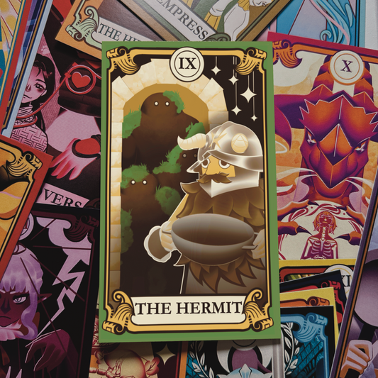 Tarot Print Set: Dungeon Meshi Inspired