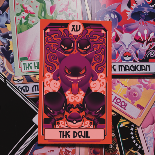 Tarot Print Set: Pokemon Inspired