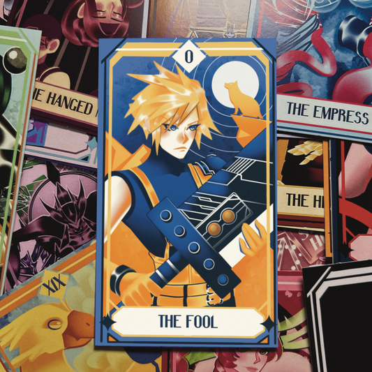 Tarot Print Set: Final Fantasy VII Inspired
