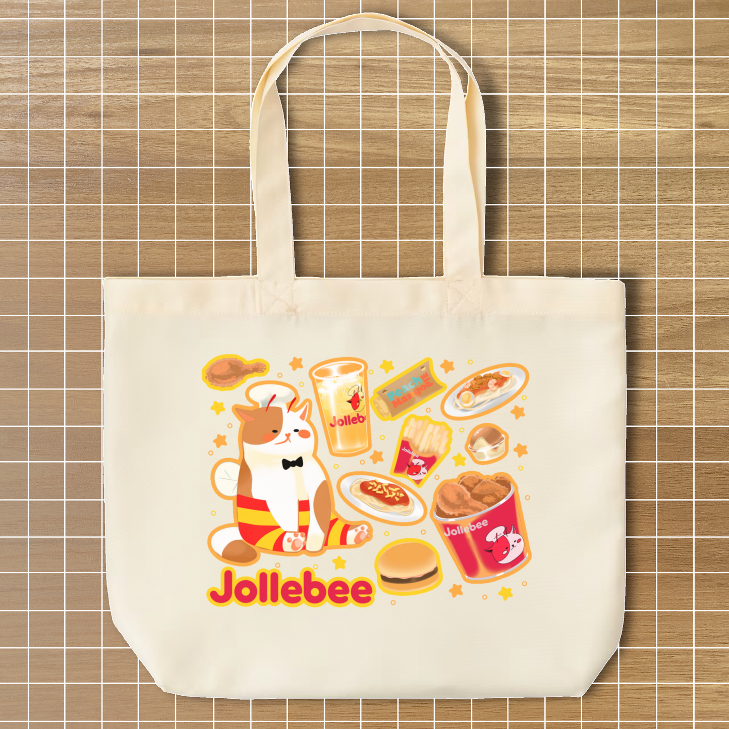 Jollebee Tote Bag