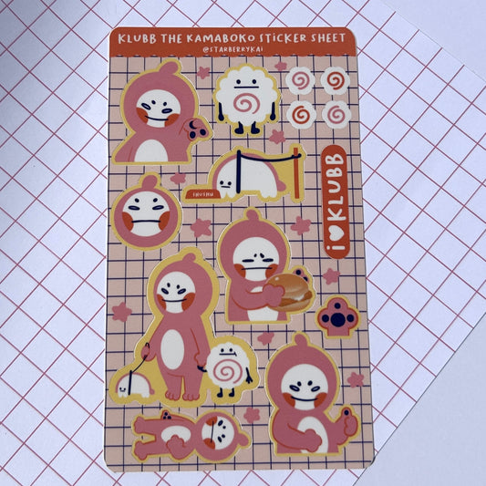 Klubb Sticker Sheet