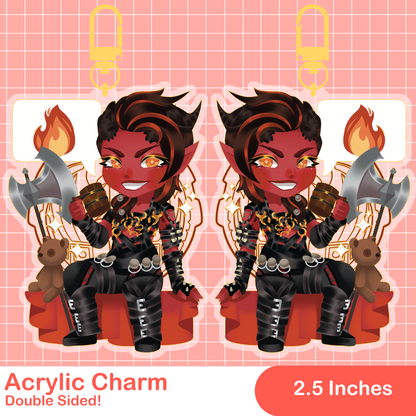 BG3 Acrylic Keychains