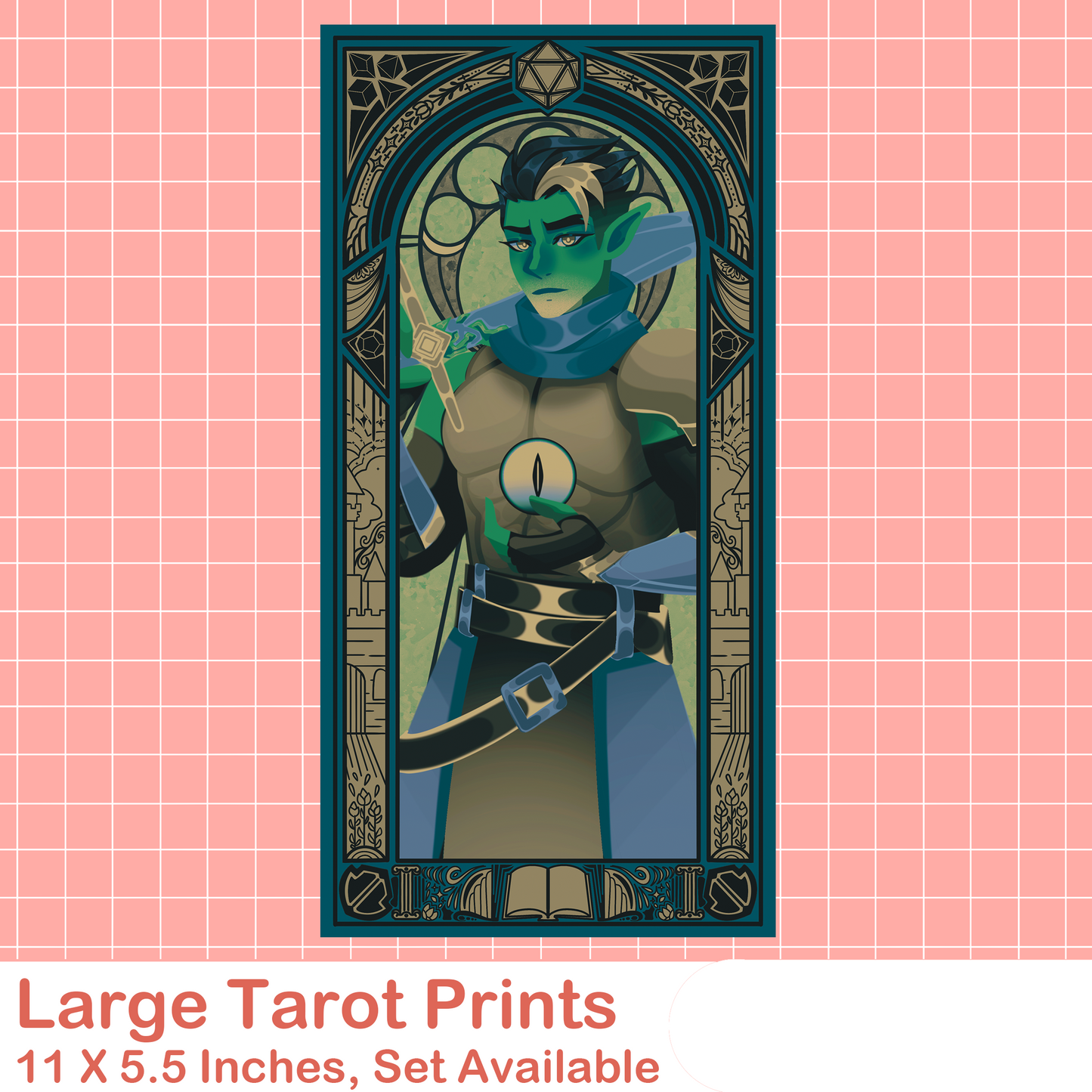 Mighty Nein  Inspired Tarot Prints