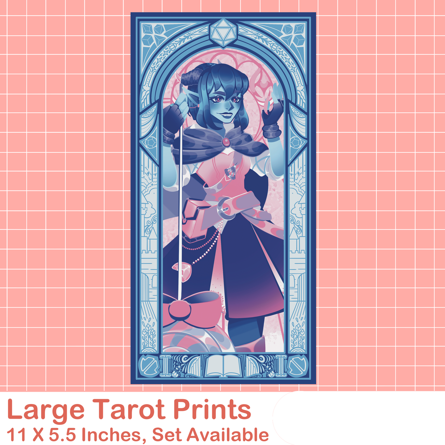 Mighty Nein  Inspired Tarot Prints