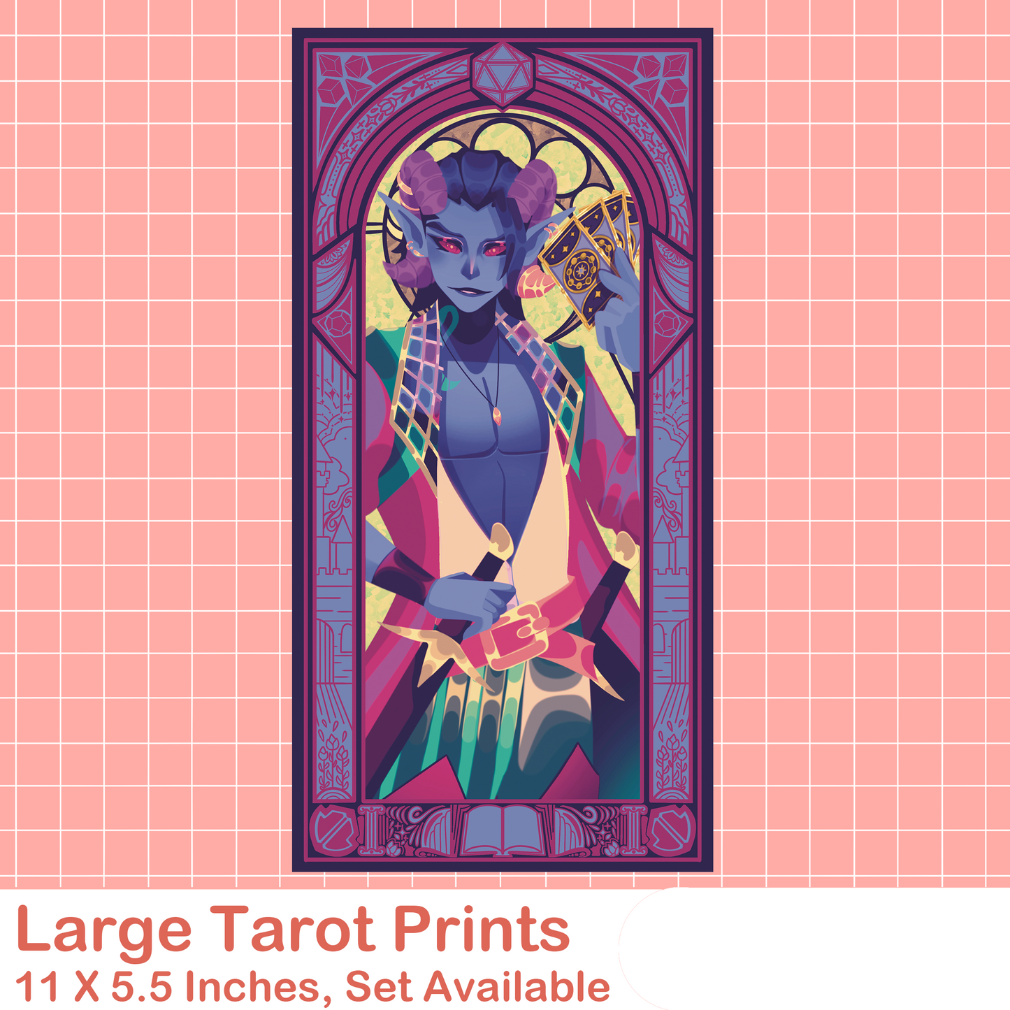 Mighty Nein  Inspired Tarot Prints