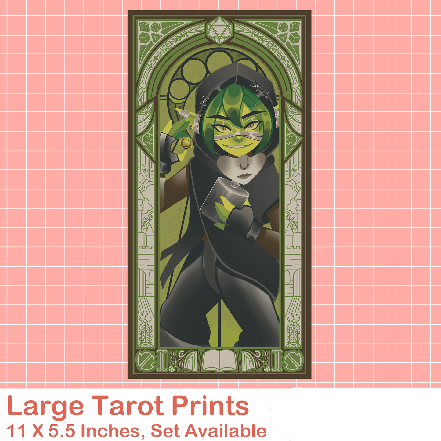 Mighty Nein  Inspired Tarot Prints