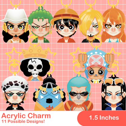 ONE PIECE Acrylic Keychain Blindbag