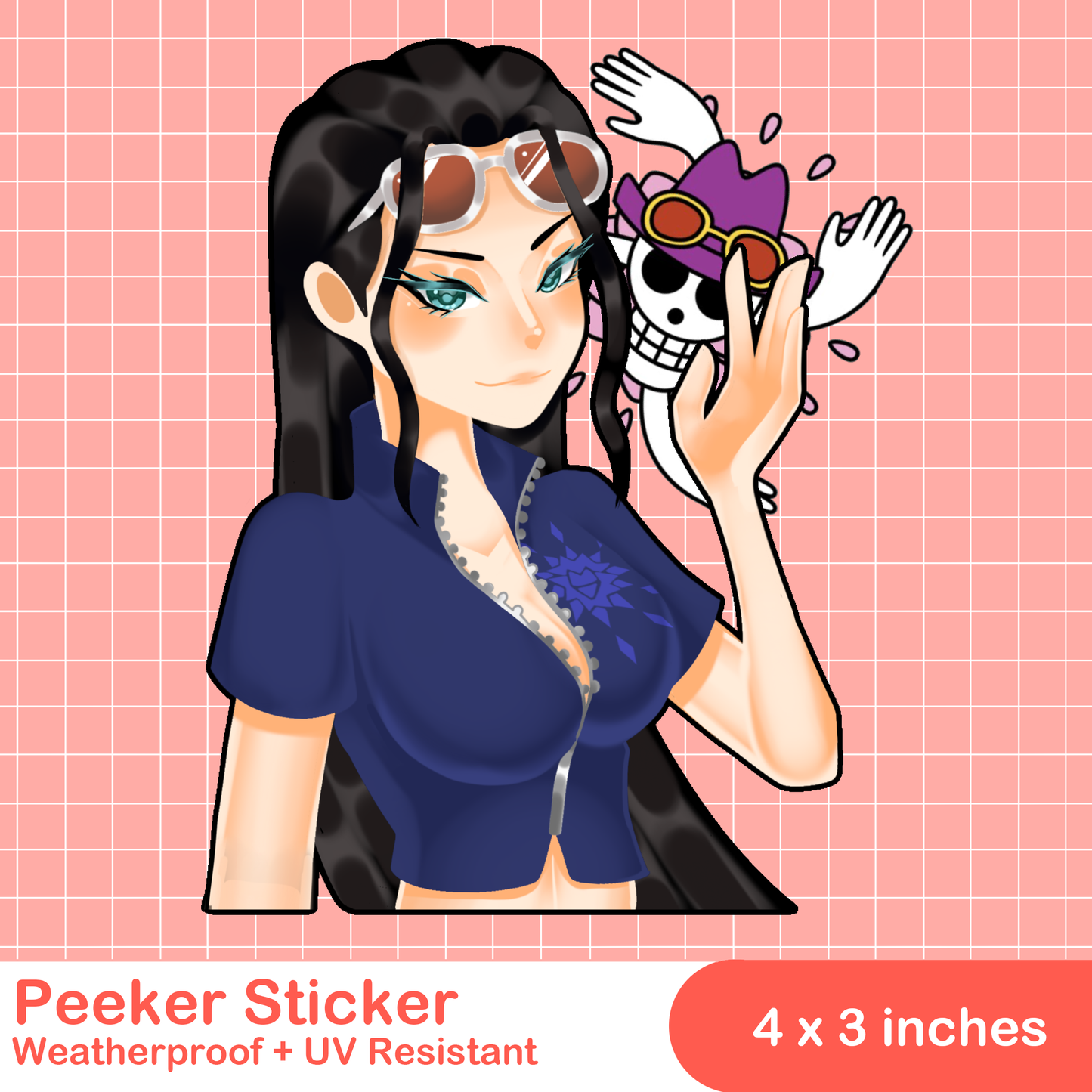 Robin Peeker Sticker