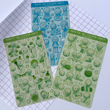 Smiski Sticker Sheets