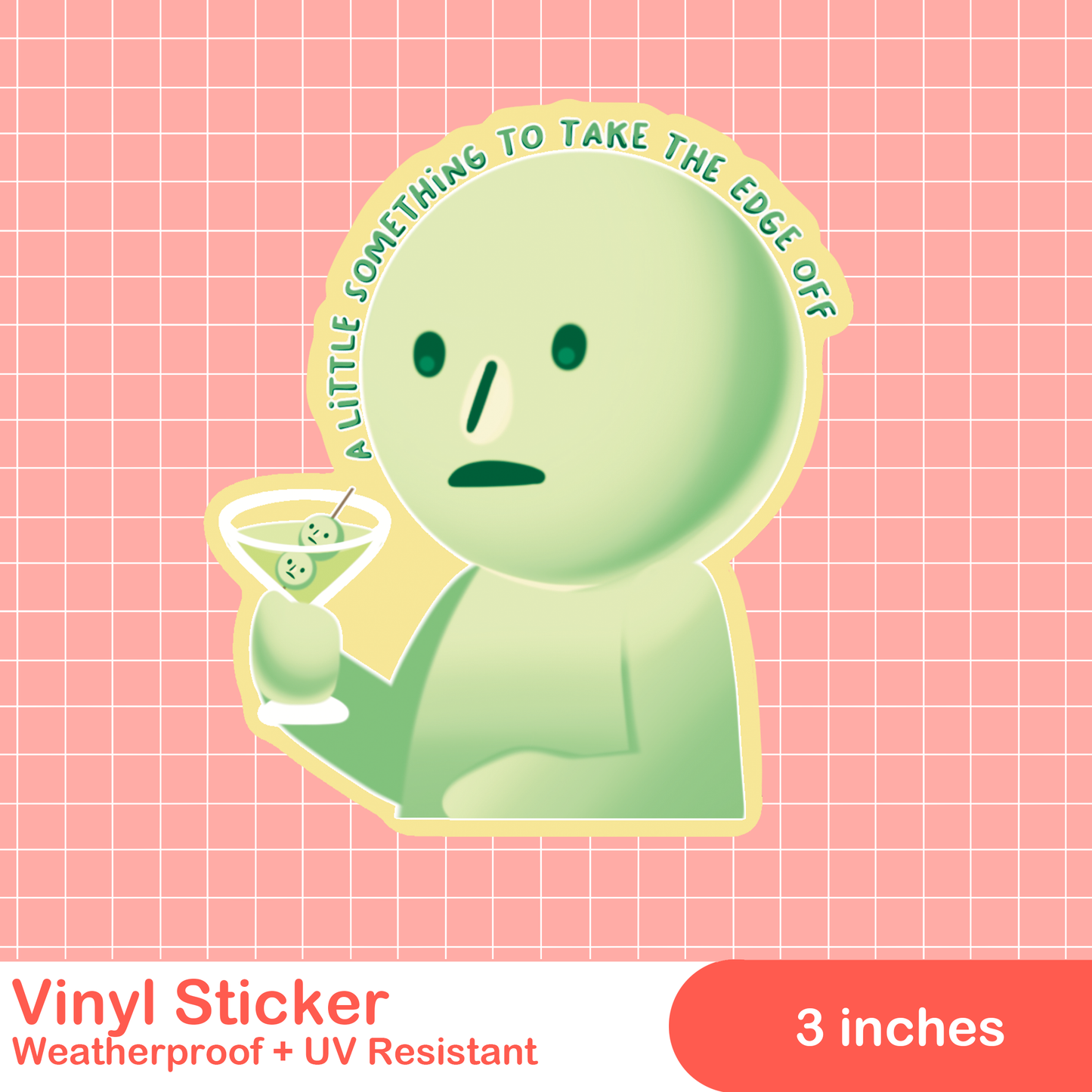 Smiski Meme Stickers