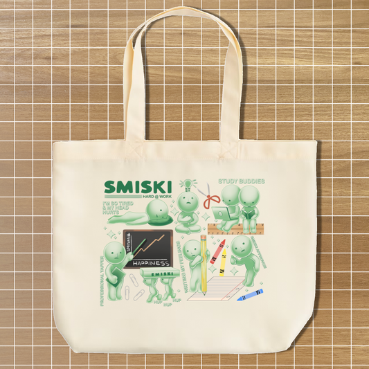 Smiski Hard at Work Tote