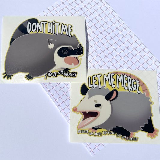 Trash Buddies Car Decals