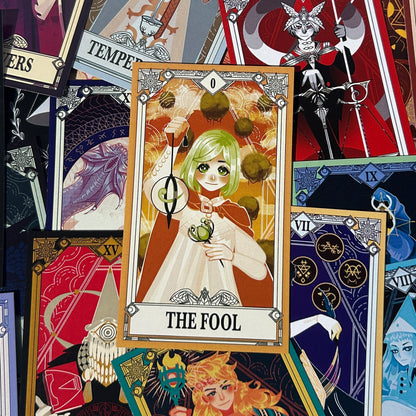 Tarot Print Set: Witch Hat Atelier Inspired