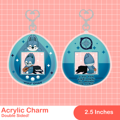 SKZOO Tamagotchi Acrylic Charm
