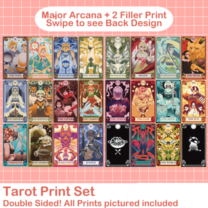 Tarot Print Set: Dungeon Meshi Inspired