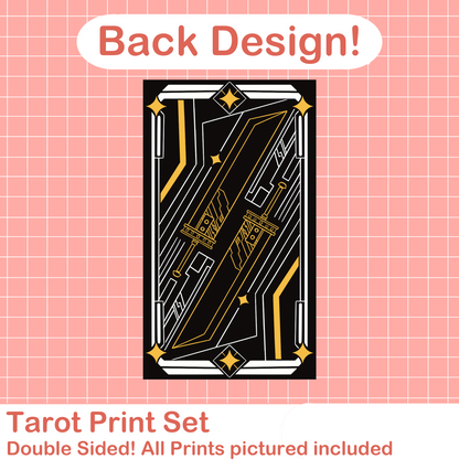 Tarot Print Set: Final Fantasy VII Inspired StarBerryKai Tarot Print Set: Final Fantasy VII Inspired StarBerryKai