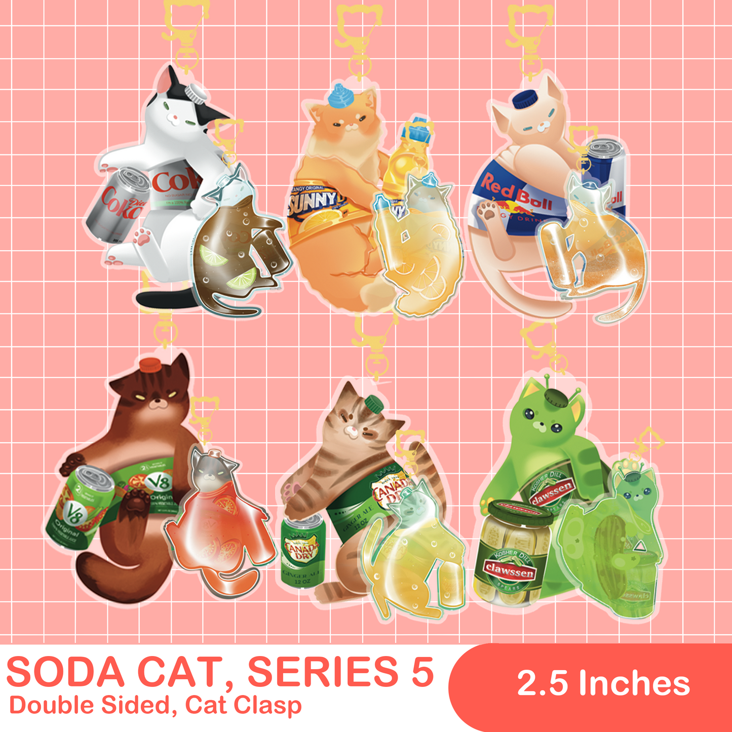 Soda Cats Series Five!