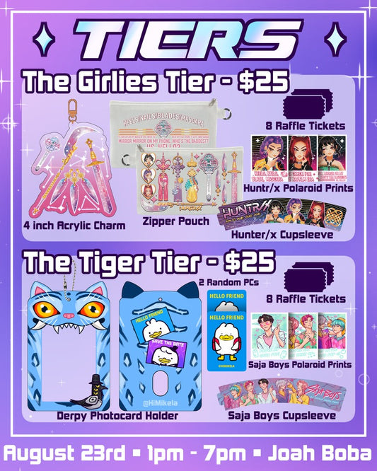 The Girlies Tier Preorder!