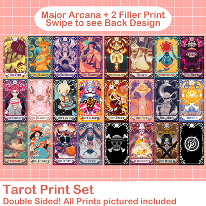 Tarot Print Set: One Piece Inspired