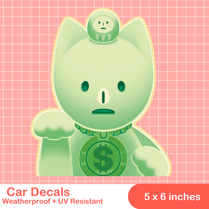 Smiski Car Decals
