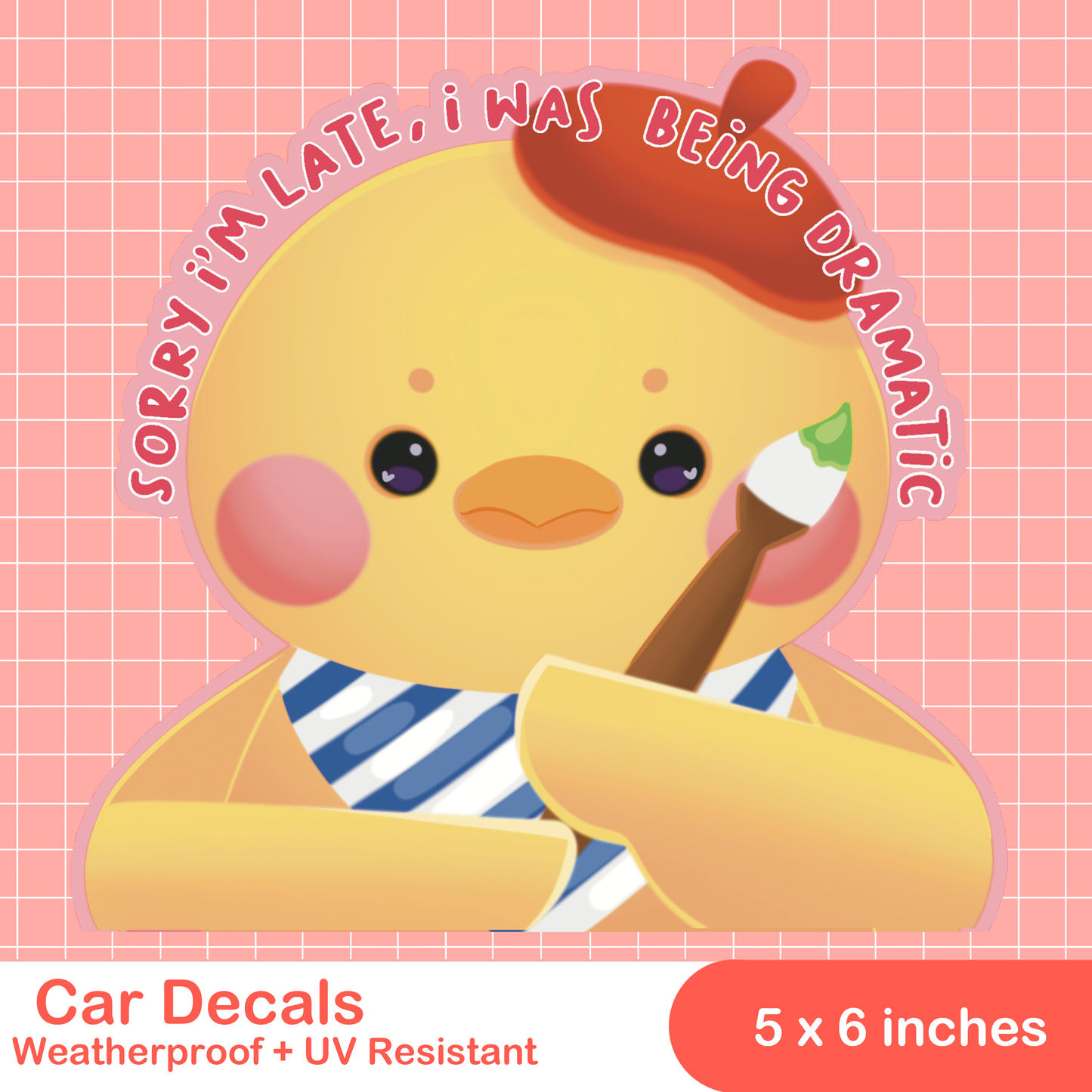 Love and Deepspace Car Decals
