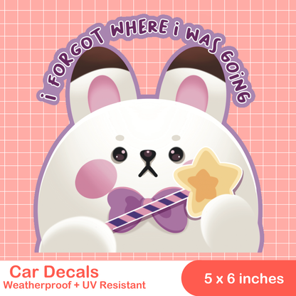 Love and Deepspace Car Decals