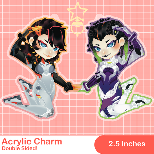 Marvel Rivals Peni Parker Acrylic Charm