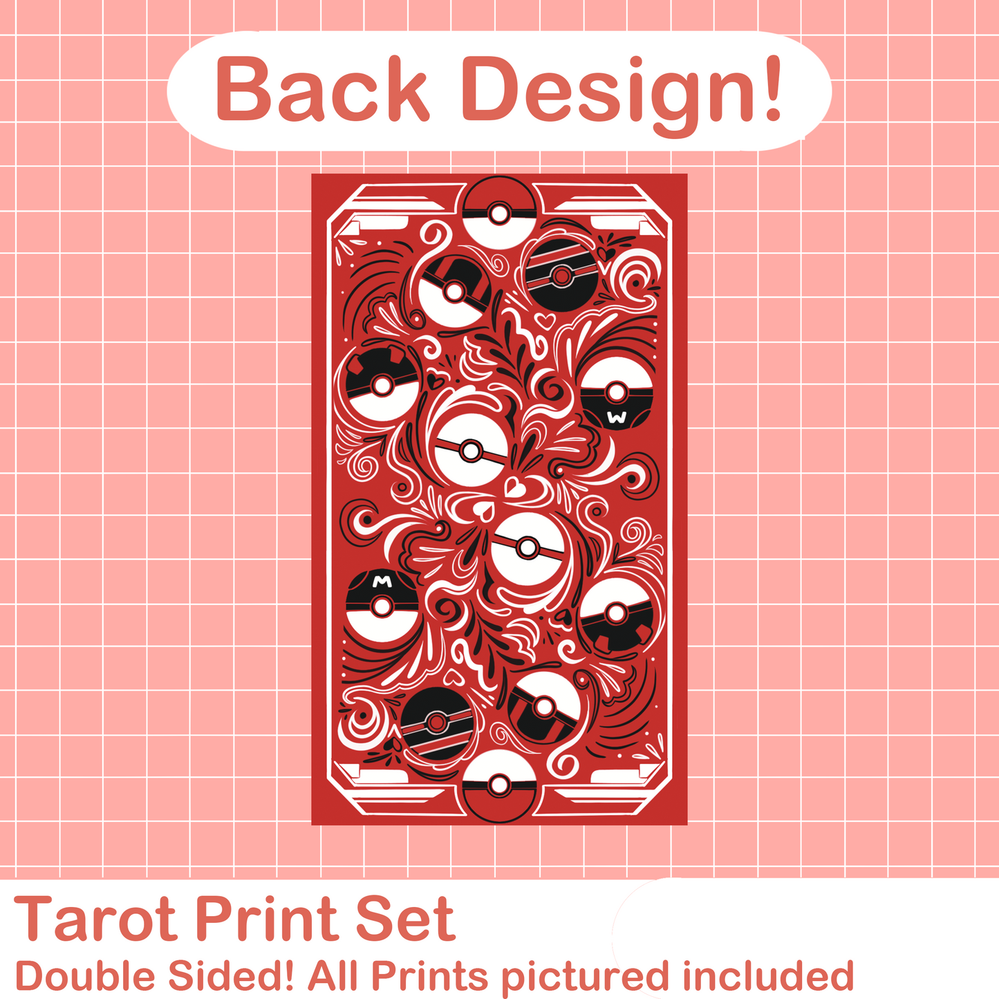 Tarot Print Set: Pokemon Inspired