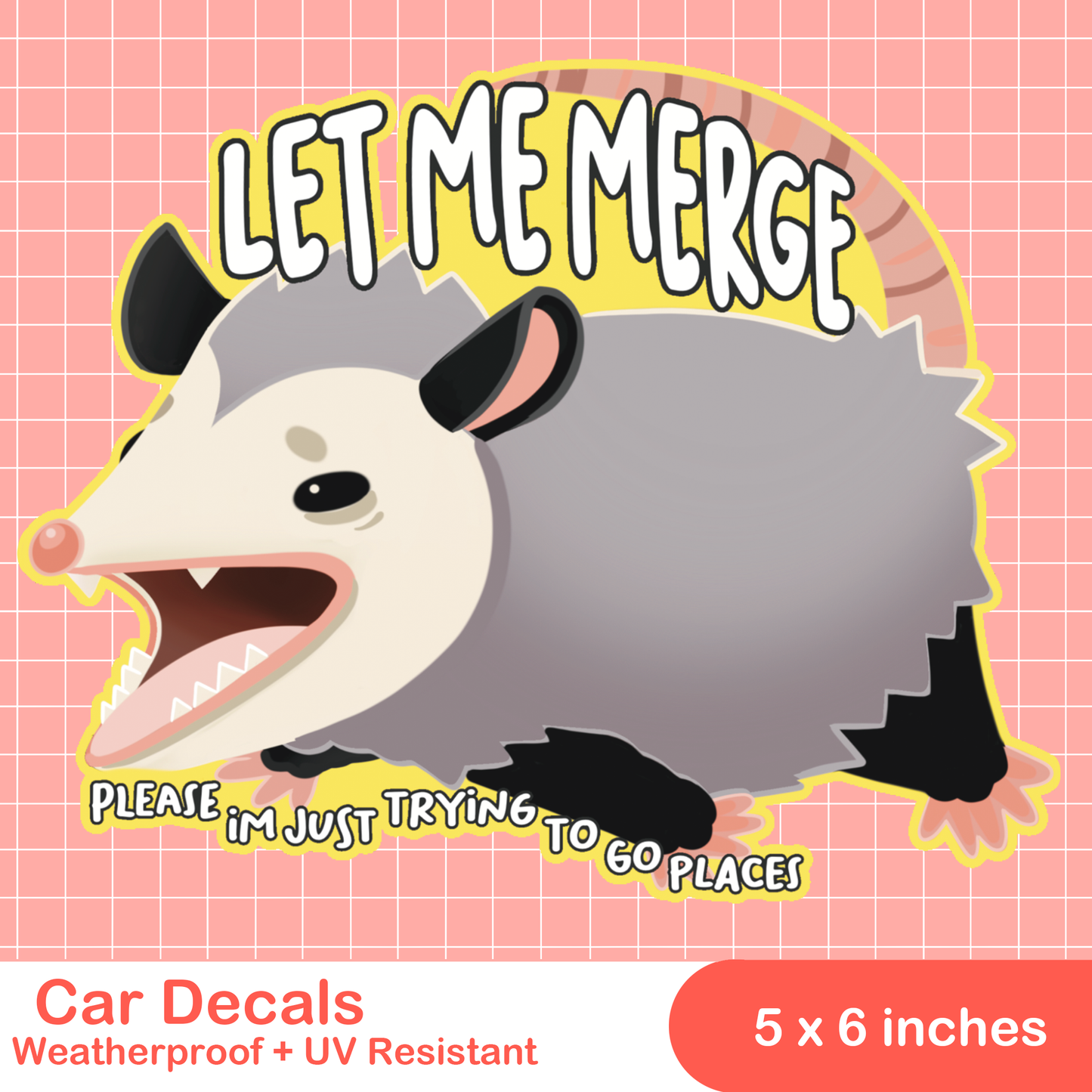 Trash Buddies Car Decals
