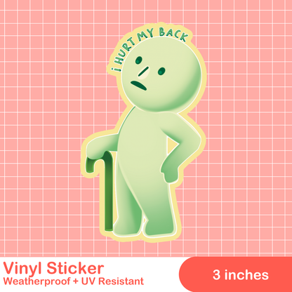Smiski Meme Stickers