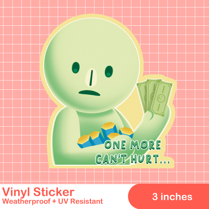 Smiski Meme Stickers