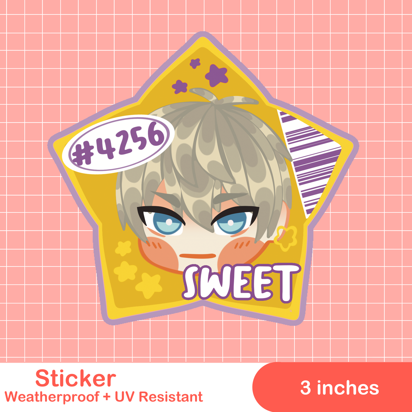 LADS Fruit Stickers